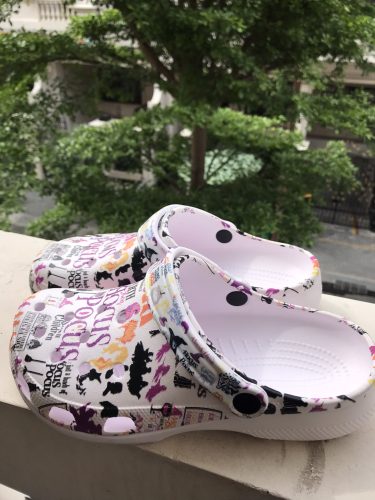 Fox Floral Colorful Leather Boots Shoes photo review