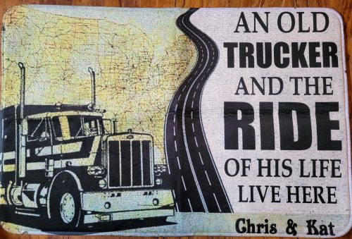 Gifts For Son From Dad To My Son Wherever Your Journey In Life Dad Trucker Poster photo review