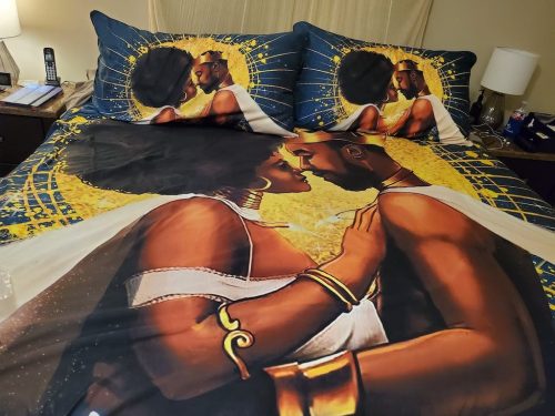 Rottweiler Dog Sleeping Bedding Set photo review