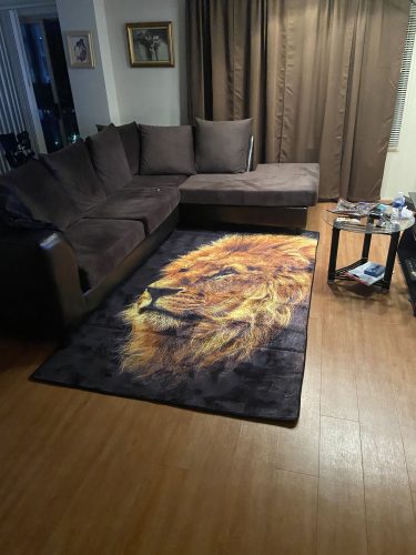 Fire Skull Rug photo review