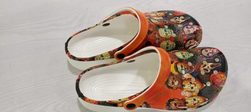 The Witch Halloween Whites Sole Crocs Classic Clogs Shoes PANCR0113 photo review