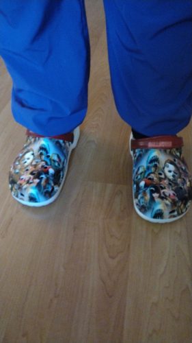 Colorful Skull Low Top  Shoes photo review