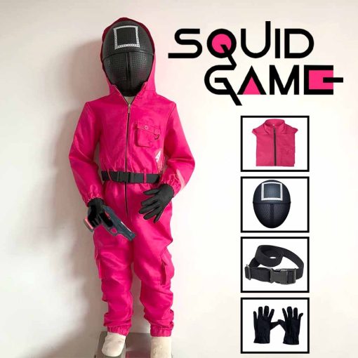 Squid Game Toddler Halloween Costumes For Kids